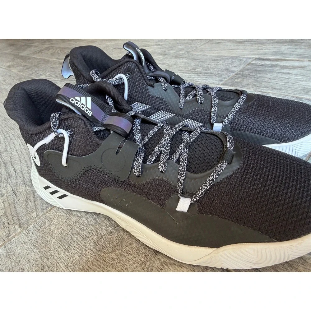 adidas Harden Stepback 3 Size 12 Basketball Shoes GY8630 Mens Sneakers Black